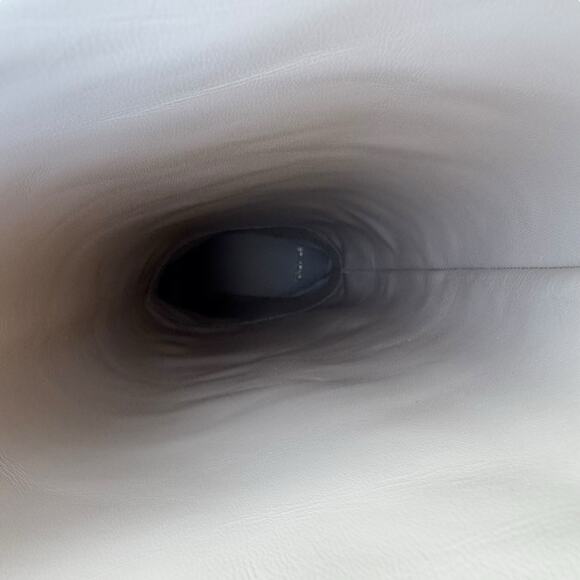 St. John F615001 US 8 / EU 38 Leather Snake Print Knee High Wedge Boots NWT - Picture 15 of 16